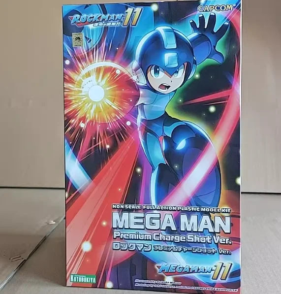 Genuine Kotobukiya Rockman Black Zero Anime Action Figure Pvc 1/12 Genuine Collectible Model Assembly Ornaments Gifts in stock