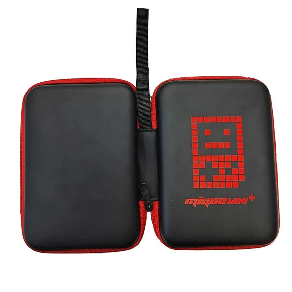 For Miyoo Mini Plus Protective Case Suitable for Miyoo Retro Handheld Game Console Portable Storage Bag Dustproof Anti-fall