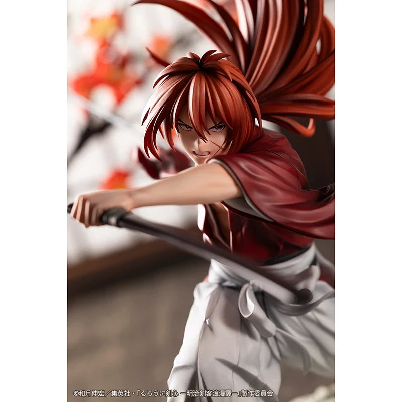 In Stock 100% Origina Kotobukiya PV152 Rurouni Kenshin Artfx J Kenshin Himura 1/8 Pre-Painted Anime Action Figures Model Toys