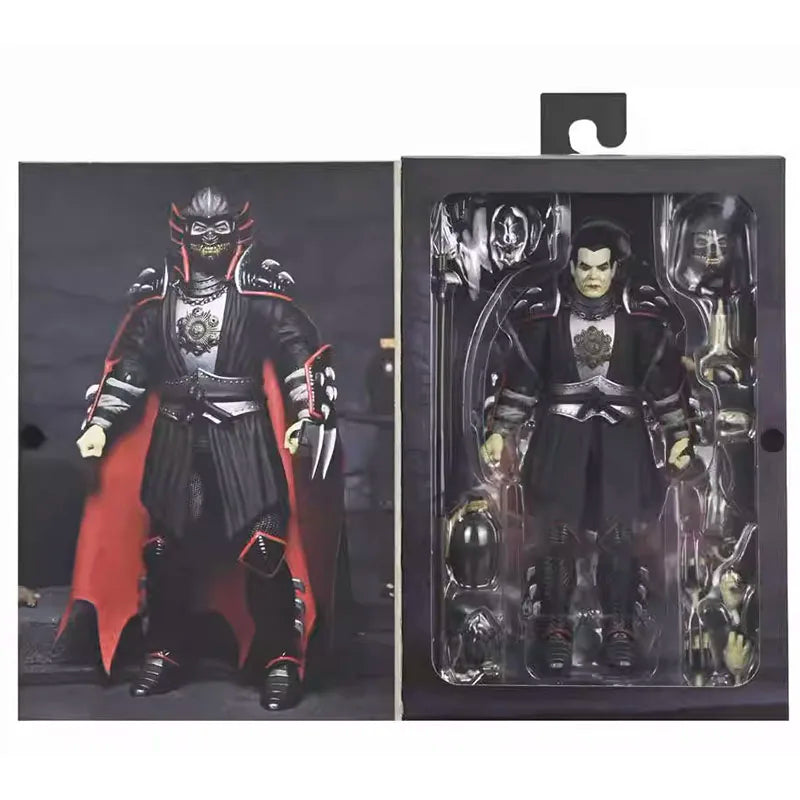 Universal Monsters Figure NECA Teenage Mutant Ninja Turtle Shredder As Dracula Action Figuras 7-Inch Movable Model Original Gift
