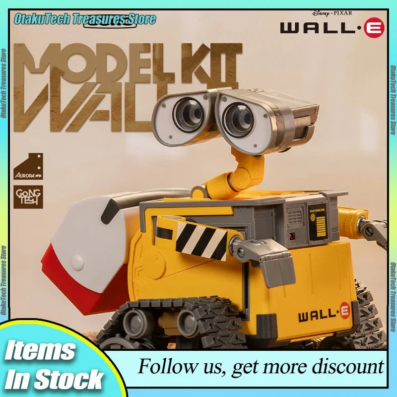 Gong Wall·E  Assembly Model Anime Peripheral Genuien 15cm Pvc Action Figurine Collection Model Birthday Toys Gifts