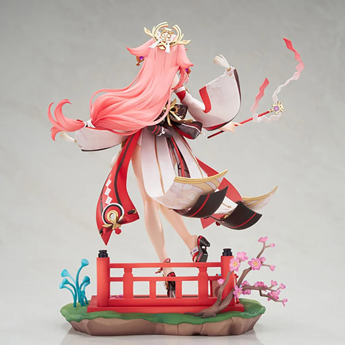 Original Genuine APEX Prepainted Genshin Impact Yae Miko Astute Amusement Ver. 1/7 H=280mm Game Character Figure Decoration Gift