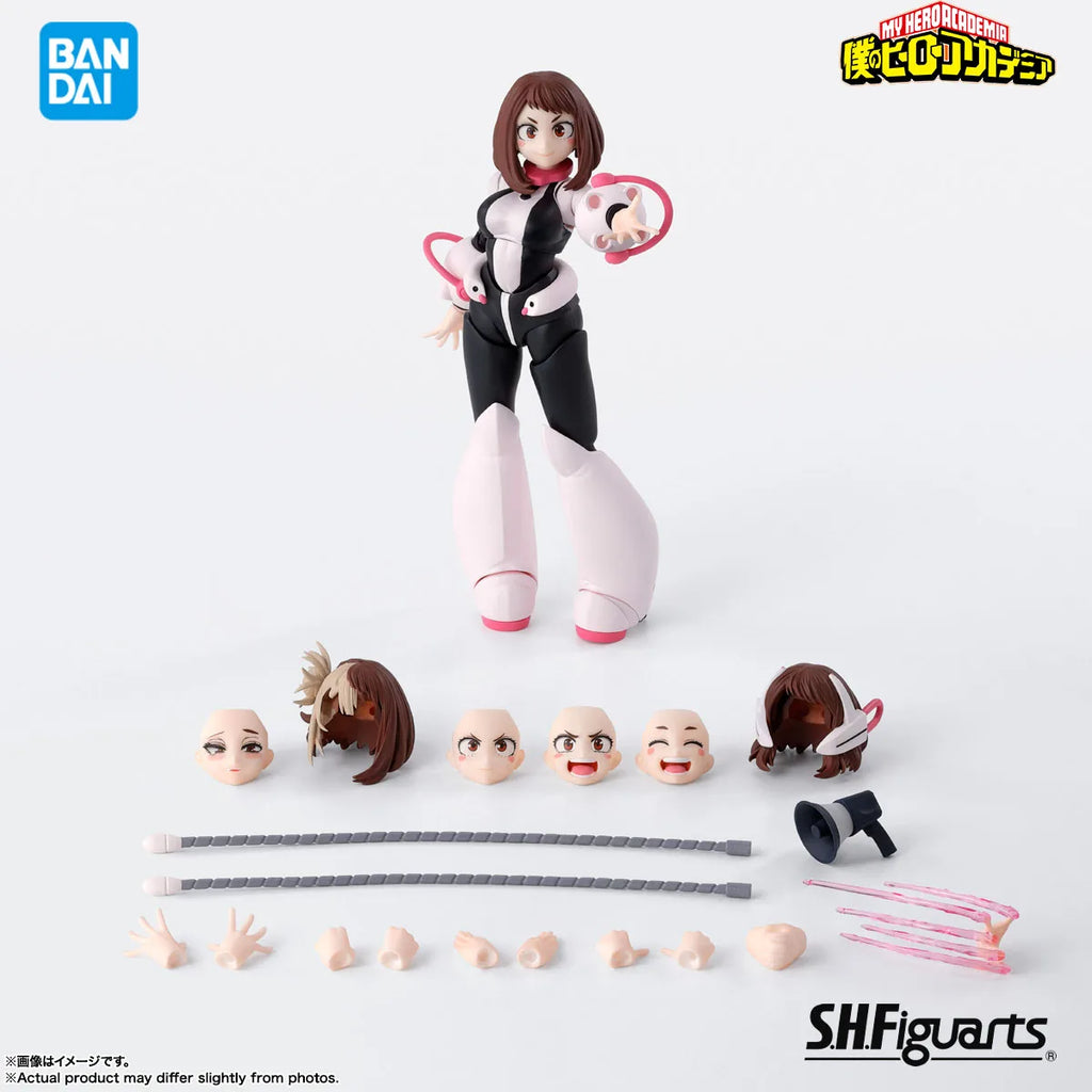 In stock  Bandai Officially Licensed S.H.Figuarts Urara Ochako OCHACO URARAKA  Genuine Boxed Premium Collectible Model Gift