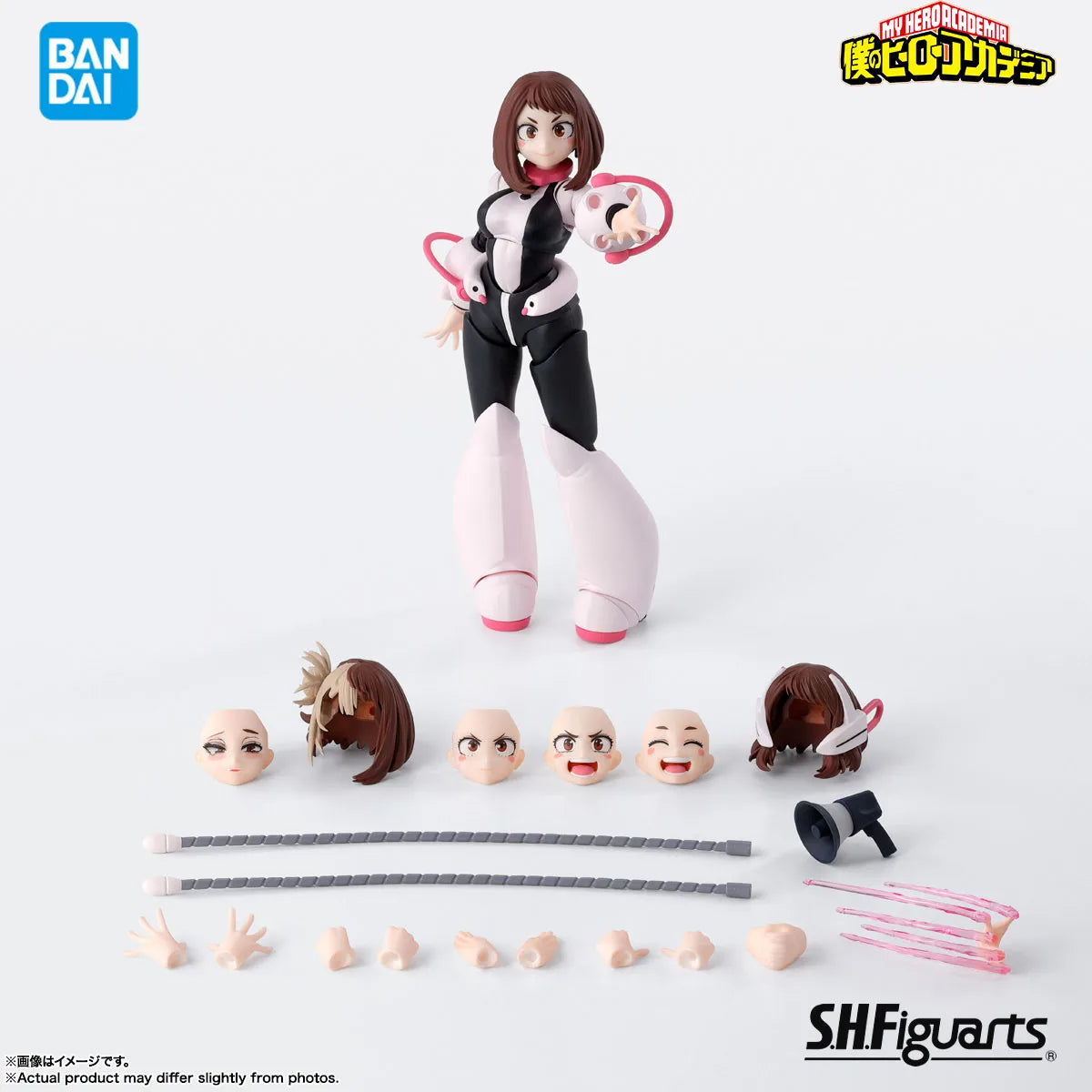 In stock  Bandai Officially Licensed S.H.Figuarts Urara Ochako OCHACO URARAKA  Genuine Boxed Premium Collectible Model Gift