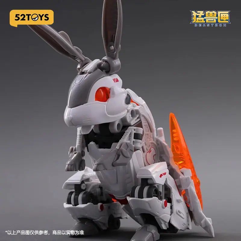 52TOYS BEASTDRIVE BD-02 STAR DASH Rabbit Original Chinesischer Mecha Verwandelbare Montage-Actionfigur Sammlermodell auf Lager