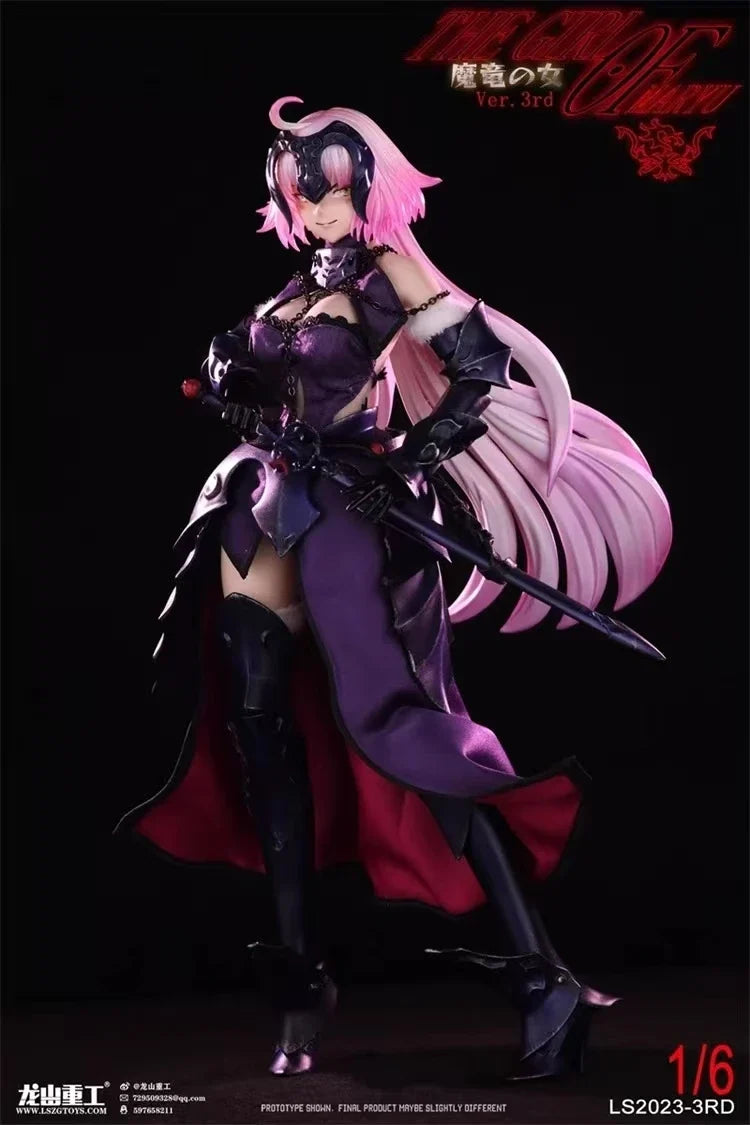 【Original】LOMGSHANJINSHU LS2023-3RD Joan of Arc The Dragon's Daughter 1/6 Scale Action Figure Model Toy
