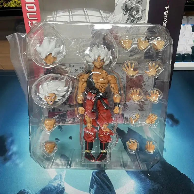 Black Hole Shf Gt Super Saiyan Goku Demoniacalfitaction Figures Dragon Ball Model Dolls Statue Desktop Ornament Boys Toys Gifts