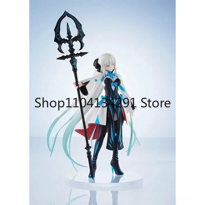 Original ANIPLEX Fate/Grand Order Berserker Morgan 21CM PVC Anime Figure Collectible Model Birthday Gift Toy