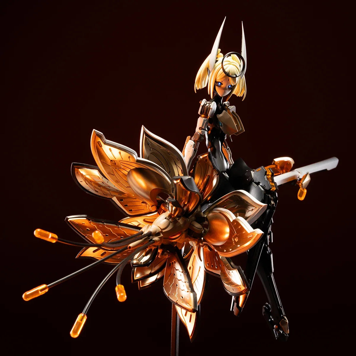 In Stock Original Genuine Hemoxian Model Kits STARFLOWER·LILY MK3 1/10 Plastic Assembly Action Model Suite Mecha Girl Toy Gift