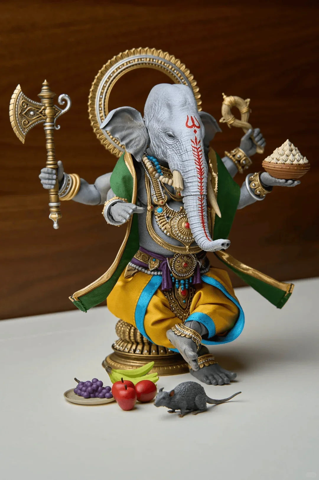 Brand New In Stock Four Horsemen Studio Mythic Legions 1/12 Figura Obscura Ganesha Anime 6inch Full Set Action Figure Model Toys