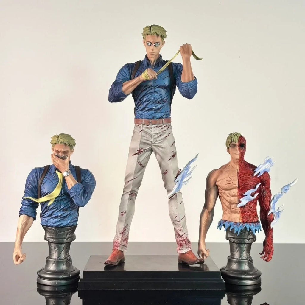 Jujutsu Kaisen 1/6 Nanami Kento 32cm Action Figures PVC 3-Head Statue Collectable Anime Model Toy Exquisite Ornament Boy Gift