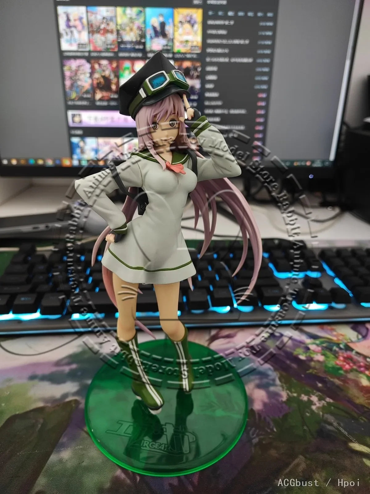 In Stock Original Genuine MegaHouse PVC Figure Air Gear Simca Non-Scale Collectible Gift Display