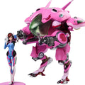 In Stock  Overwatch Action Figures Dva Statue Anime Action  Figures Pvc Collectible Figurines Model Toys Christmas Present