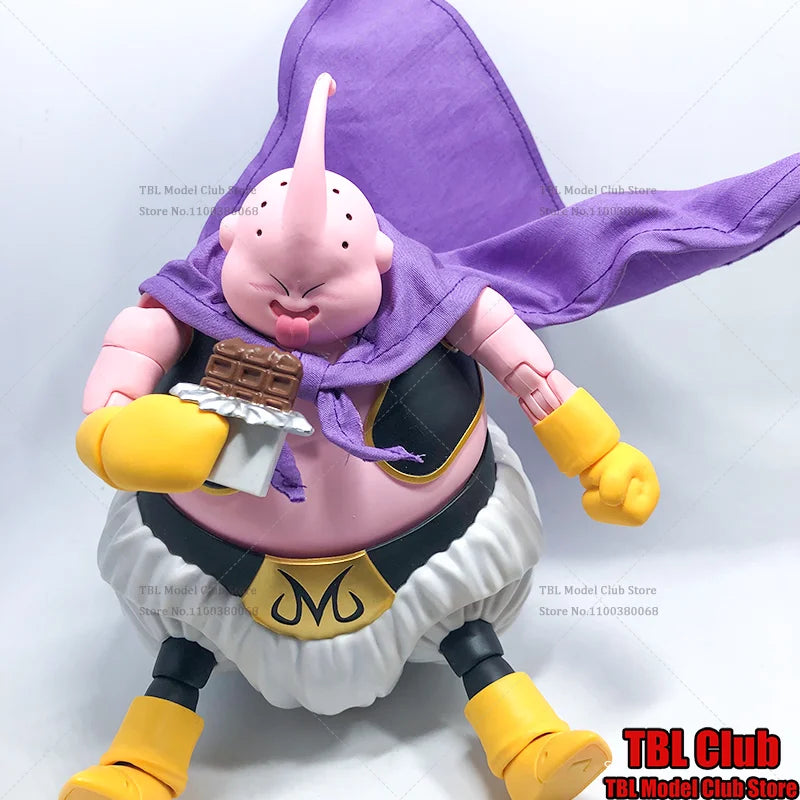 In Stock 1/12 Scale Male Clothes Cloak DRAGON BALL Immortal Fat Majin Buu Japanese Anime For SHF 6-inch Action Figure Soldier