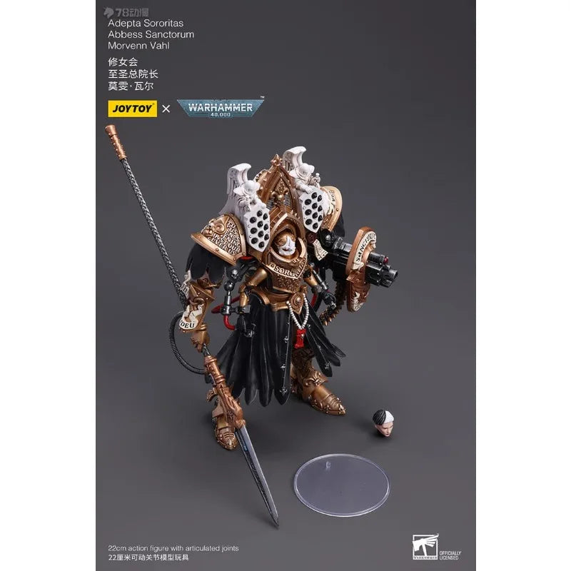 JOYTOY Genuine JOYTOY X Warhammer 40K Series The Holy Mother of The Sisters of Soul Mowenwar Finished Model Toys Collectibles