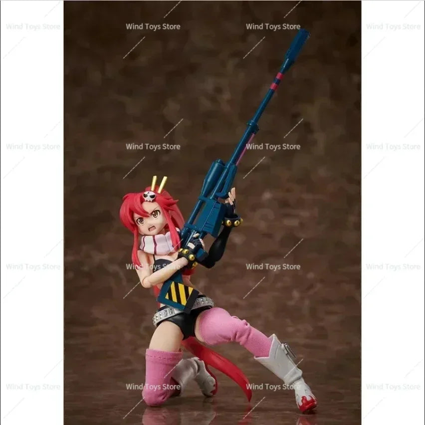 100% Original Aniplex Buzzmod 1/12 Gurren Lagann Yoko Anime Collection of Toy Miniature Figures Fighes Gifts in Stock in Stock