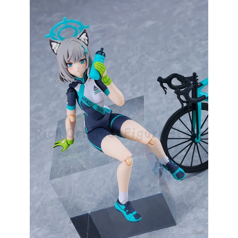 【In Stock】Original Max Factory Figma#644/644-DX -Blue Archive- Sunaōkami Shiroko Cycling Anime Action Figure Model Toy Ornaments