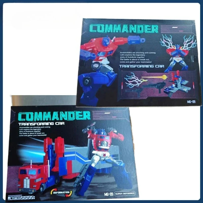 In Stock New Hot MG-09 Transforming Robot Truck with Trailer Alloy Collectible Model Decoration Anime Series