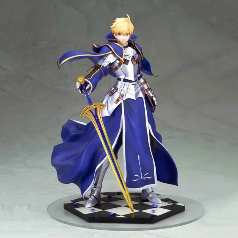 24cm New Fate/stay Night Arthur Pendragon Anime Figure Peripheral PVC Model Statue Desktop Decoration Ornaments Kids Gift Toys