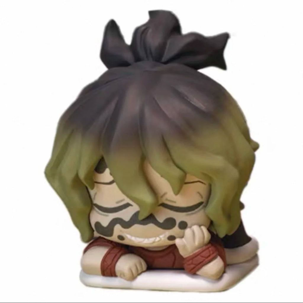 Demon Slayer Anime Gashapon Toys Q Version Collection 10 Figures - Akaza Daki Giyuutarou Rui Enmu PVC Action Model Decor Gifts