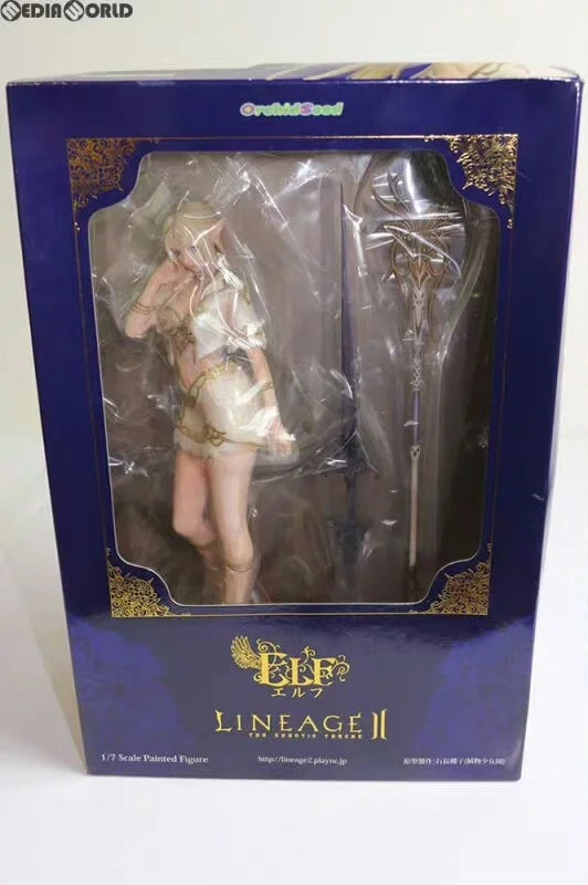 In Stock Original24cm Elf Figures Female Mage Action Figure Standing Position Gk Women'S Solid Figures Collection Ornament Gifts