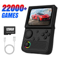 R36T Retro Handheld Game Console EmuELEC System 3.5 Inch IPS Screen Portable Pocket Video Player RK3326 Chip 64/128G 18000+Games