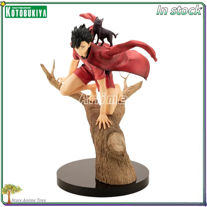 Original Kotobukiya ARTFX J Haikyuu!! Kuroo Tetsurou 1/8 Animation Figure Collection Ornaments Model Toys