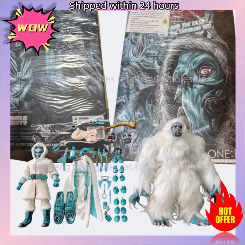 Original Mezco Toyz NYCC 2025 One:12 Doc Nocturnal and the Case of the Shrieking Yeti In Stock Anime Action Collection Figures