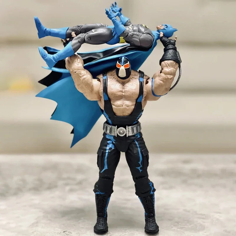 In Stock DC Multiverse Batman VS Bane Action Figure Anime Batman: Knightfalls Movable Figurine Collection Model Toys Gifts