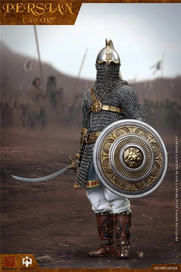 Haoyutoys Hh18028/Hh1802 1/6 Men Soldier Persian Cavalry With Shield Armor Full Set 12" Action Figure Body Best Collection Gift