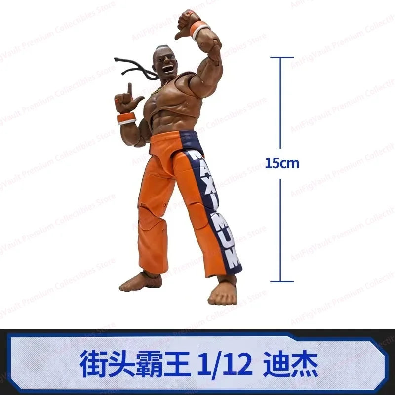 JADA Street Fighter 1/12 JADA Action Deejay Figure Toy Figure