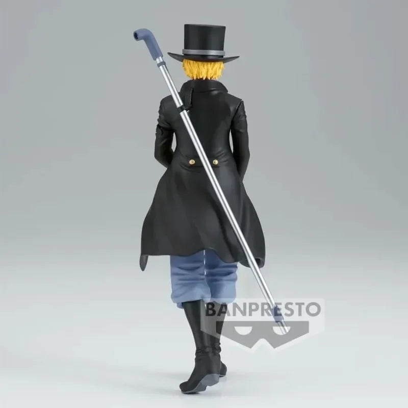 Original Bandai ONE PIECE Sabo Anime Action Figures Collection Ornaments Figure Toys Birthday Gift 17cm Abs