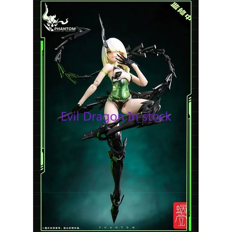 Mobile Suit Girl 1/12 PHANTOM DEVIL MACHINE Anime Action Figure Assembly Model Toys Collectible Model Gifts for Kids