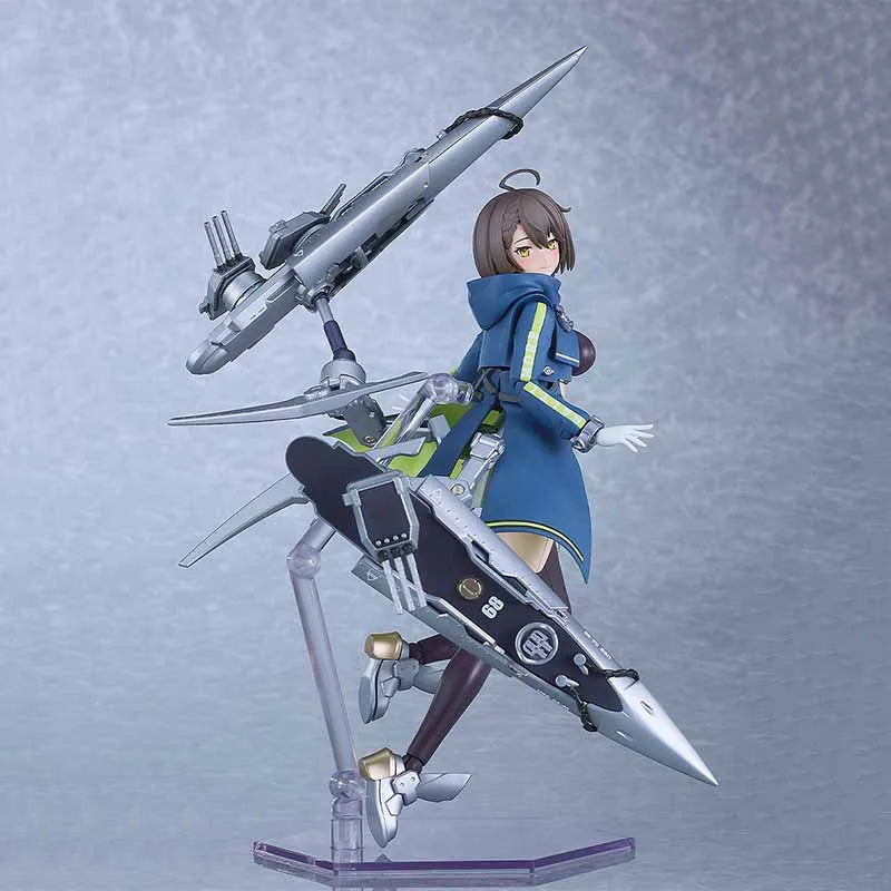 Genuine Original Azur Lane GSC PLAMATEA Series USS Baltimore PVC 16CM Anime Figure Collectible Statuette Model Ornament Gifts