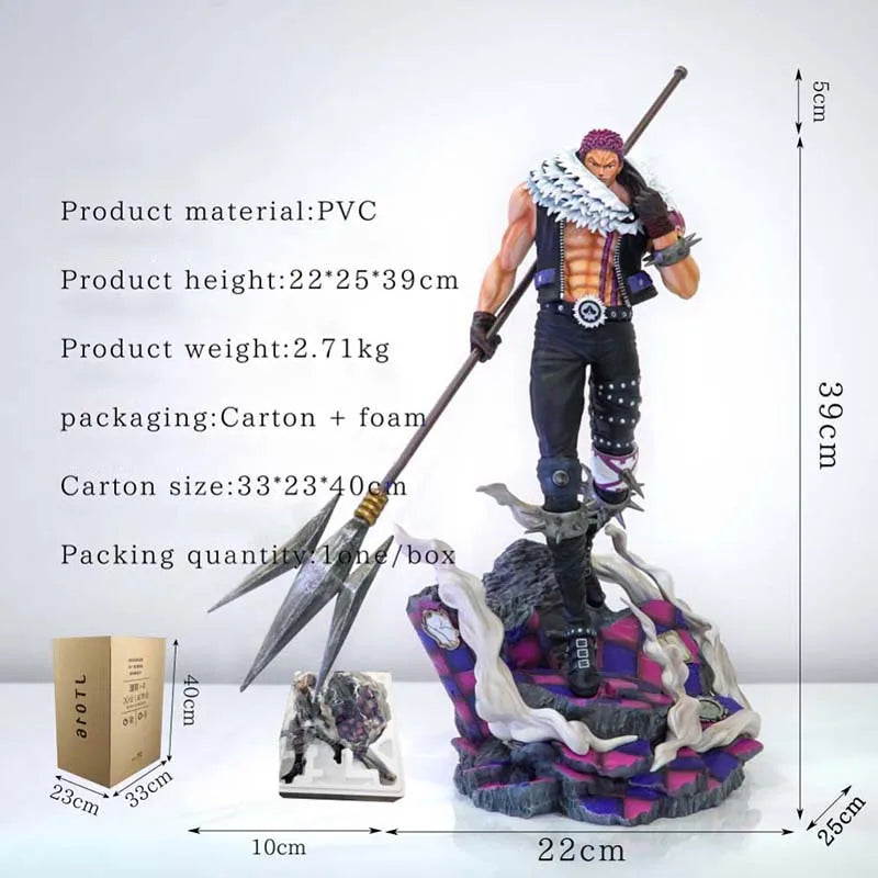 Jt Statue 38cm/14.96inch One Piece Monkey D. Luffy Gear 4 Model Dolls Figurine One Piece Anime Figure Collectible Toys Gifts