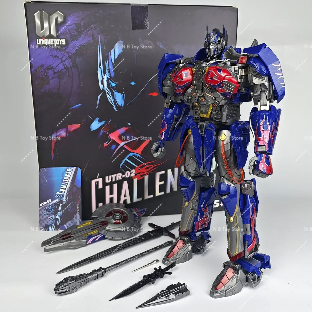 Unique Toys OP Color UT R02 R-02 Knight CHALLENGER Transformation Movie 5 Action Figure Collectible Toys