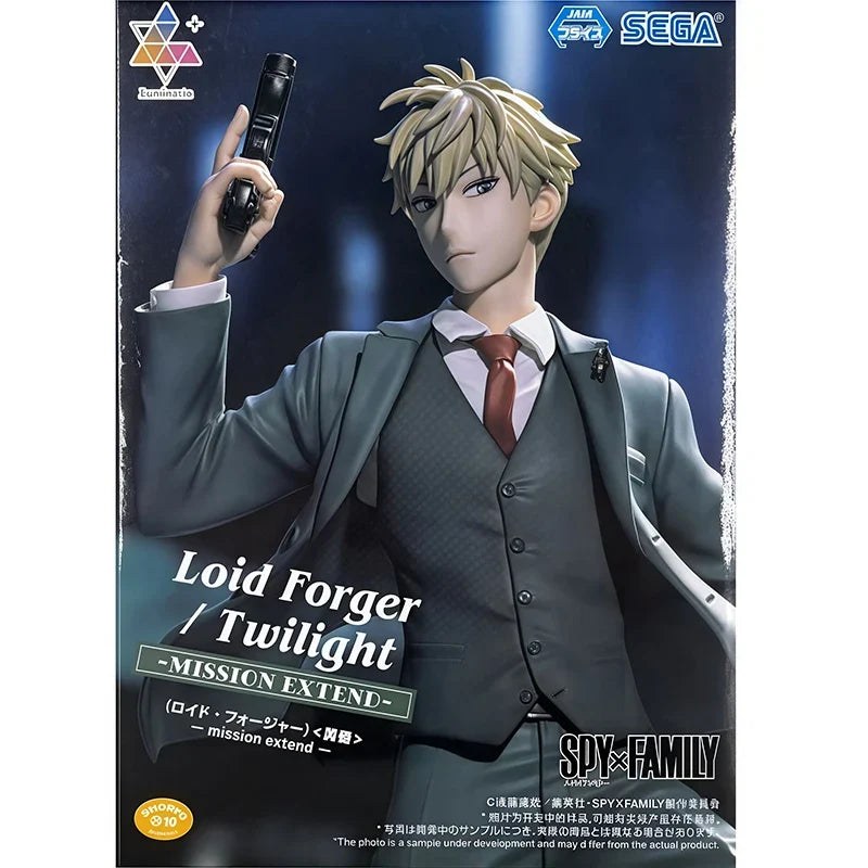 Genuine SPY FAMILY Luminasta MISSION EXTEND Loid Forger Twilight PVC Figure in stock Collector Figurine Toys Desktop ornament