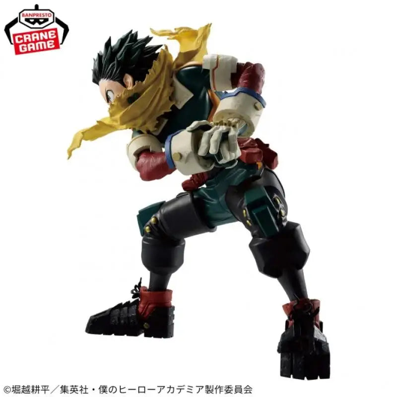 In stock Bandai BANPRESTO My Hero Academia MAXIMATIC IZUKU MIDORIYA Anime Action Figures Model Toy Ornaments Gift Original