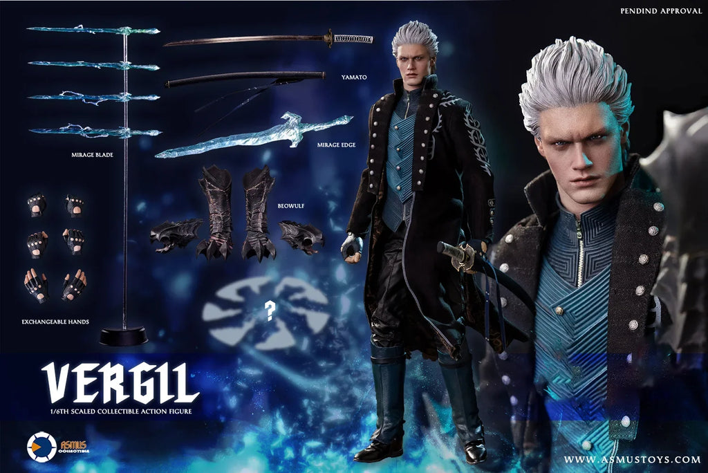 In Stock ASMUS TOYS  DMC500LUX Deluxe Edition 1/6 Scale Magic Swordsman Legendary Demon Hunter 12-inch Full Set Action Figure