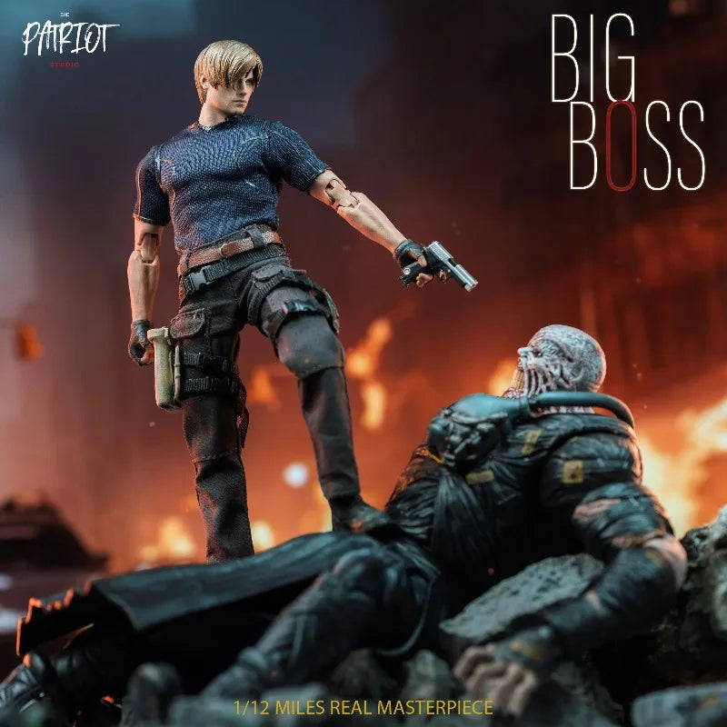 In stock Patriot Studio 1/12 scale Zombie Nemesis BIG BOSS Licker Action Figures Toy Gift Collection