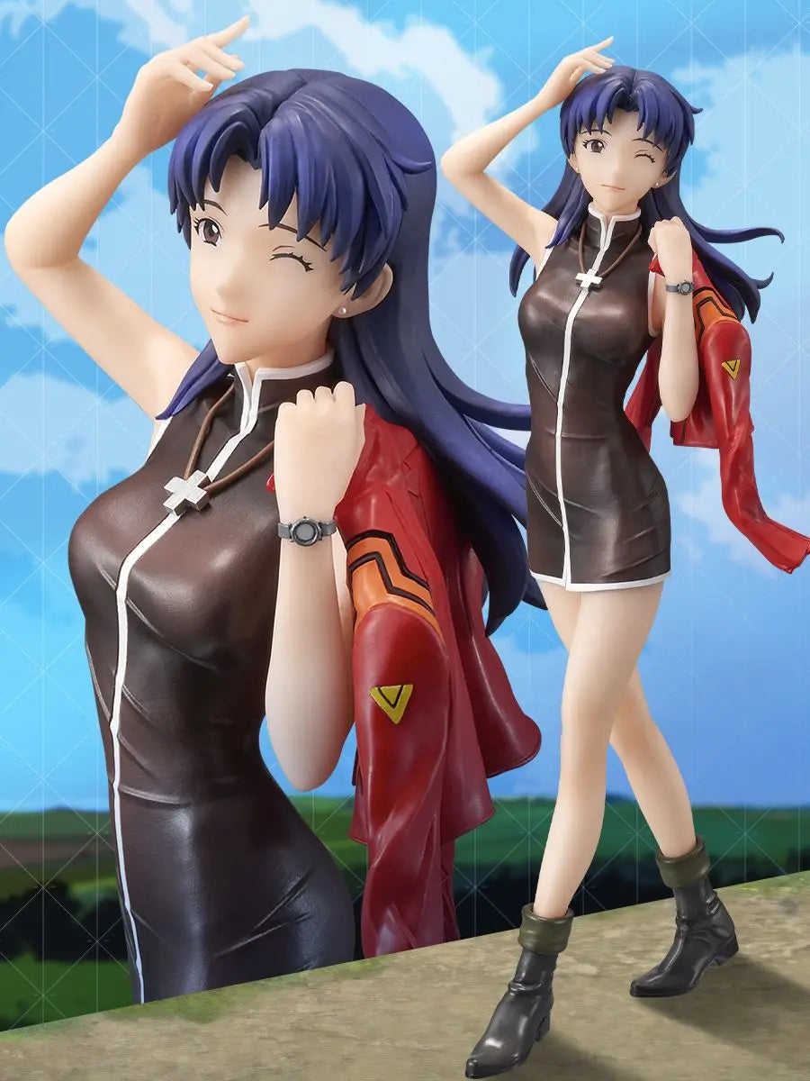 Judai Original Bandai Ichiban Kuji Katsuragi Misato PVC Action Figure Model Doll Toys