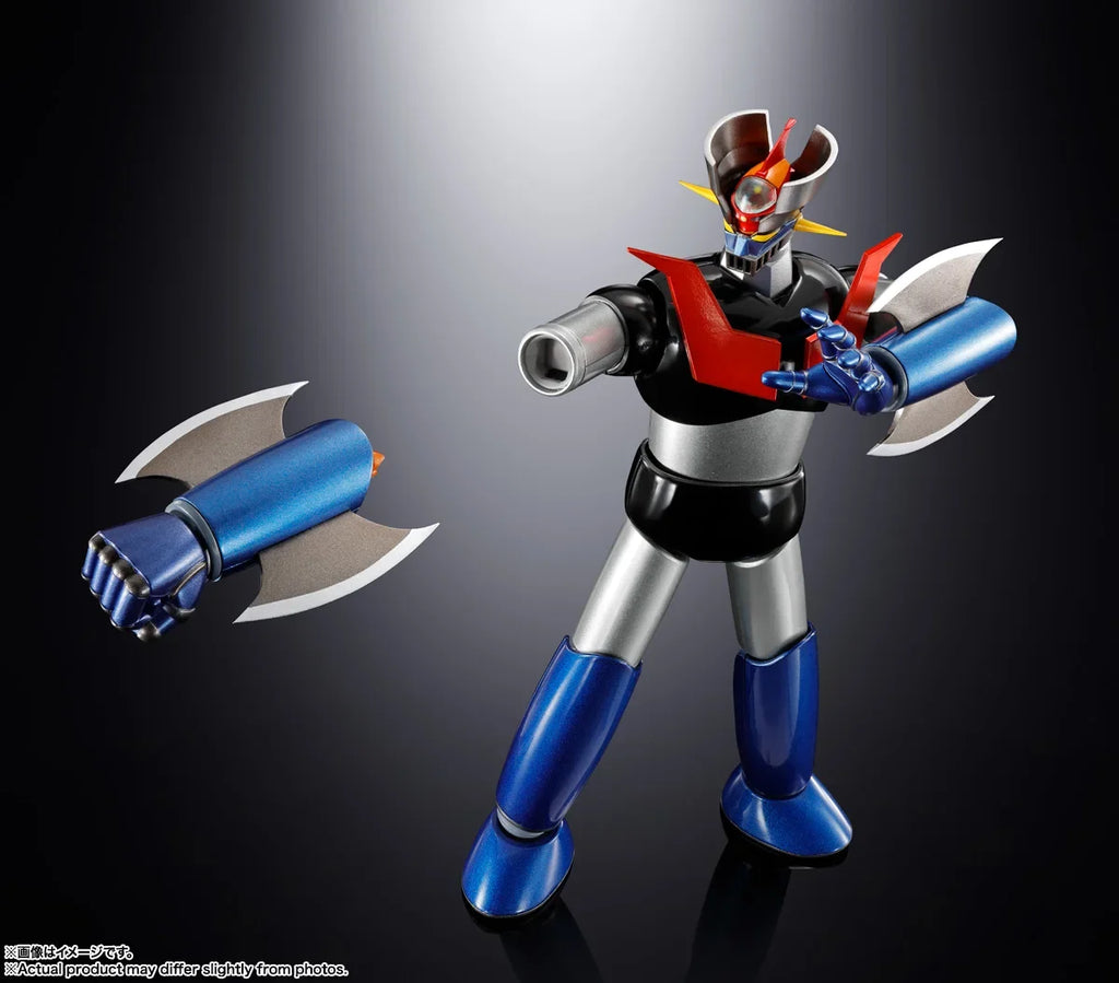 Officially Licensed BANDAI SOUL OF CHOGOKIN KAKUMEI SHINKA Reinforced Type GX-117 Mazinger Z Figure Anime Model Action Toy