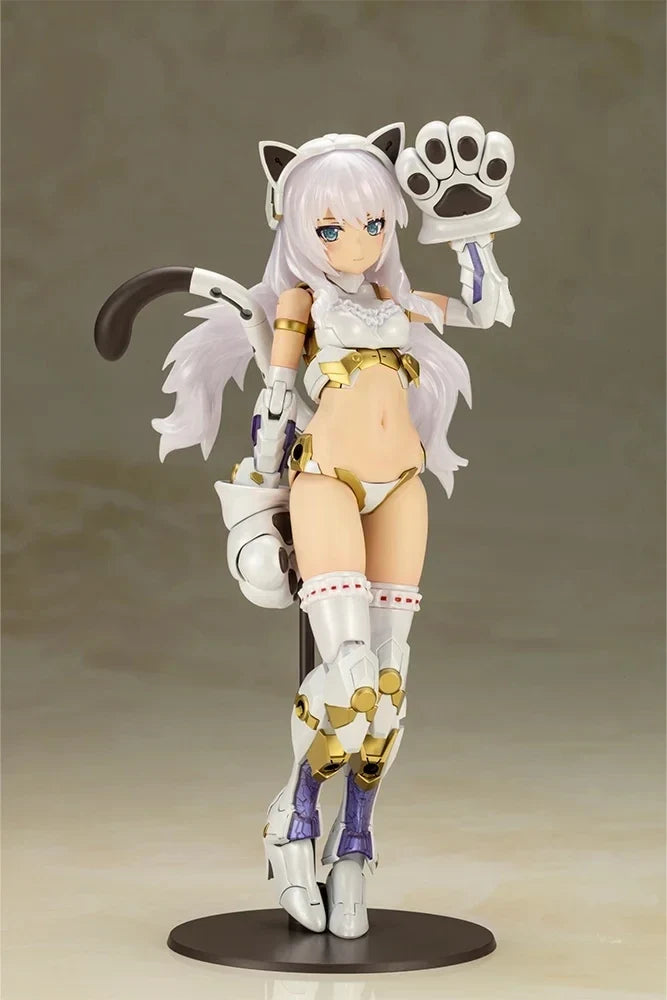 Kotobukiya FG171 1/12 16cm Female Soldier Plastic Assembly Cute Cat Armor Full Set 6inch Action Figure For Collection DIY Dolls