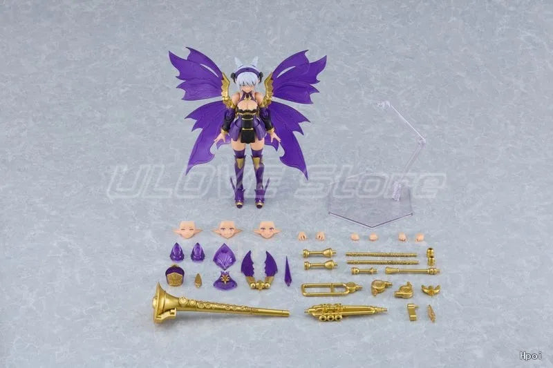 Original Max Factory PLAMAX GP-10 Sin Dark Elf Knight Grim Lind Anime Figure Model
