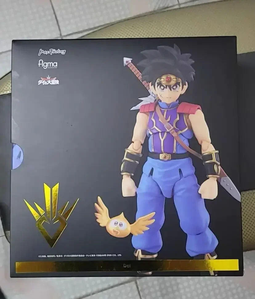 Original Max Factory Dai Gome GSC Figma 500 Dragon Quest: Dai No Daibouken Anime Action Figures Toys for Boys Girls Kids Gift