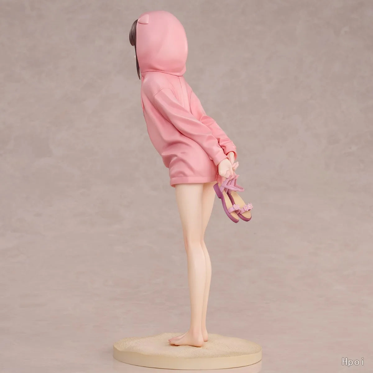'++In Stock Original UnionCreative Swimsuit Hoodie Misaki 26CM PVC Base with Anime Detachable Model Figure Girl Doll Collection