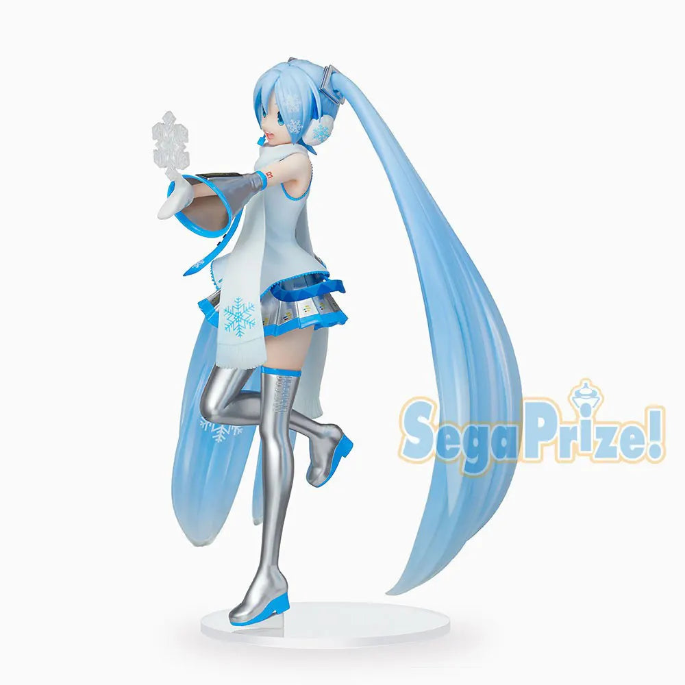22CM Anime Game Genshin Impact Figure SNOW Hatsune Miku Standing Animation Model Toy Gift Collection Decorative Ornaments PVC