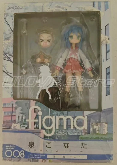 Original Max Factory Figma #EX-008 Lucky Star Izumi Konata Anime Figure Model