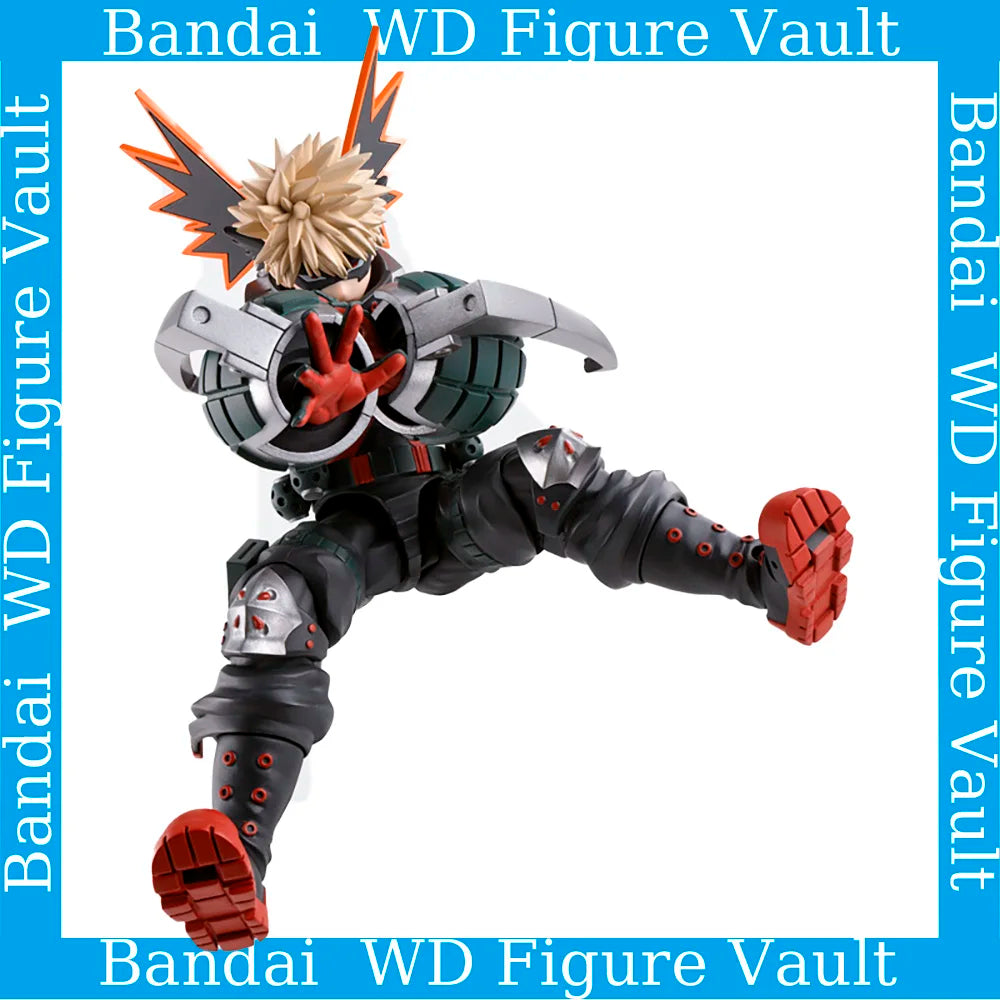 Bandai Officially Licensed S.H.Figuarts My Hero Academia KATSUKI BAKUGO   Figure Highly Detailed Collectible Model Toy Gift
