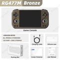 ANBERNIC RG477M Video Game Console 4.7'' LTPS in-cell Touchscreen 120Hz Android14 Dimensity 4nm Processor 27W Fast Charging 477M